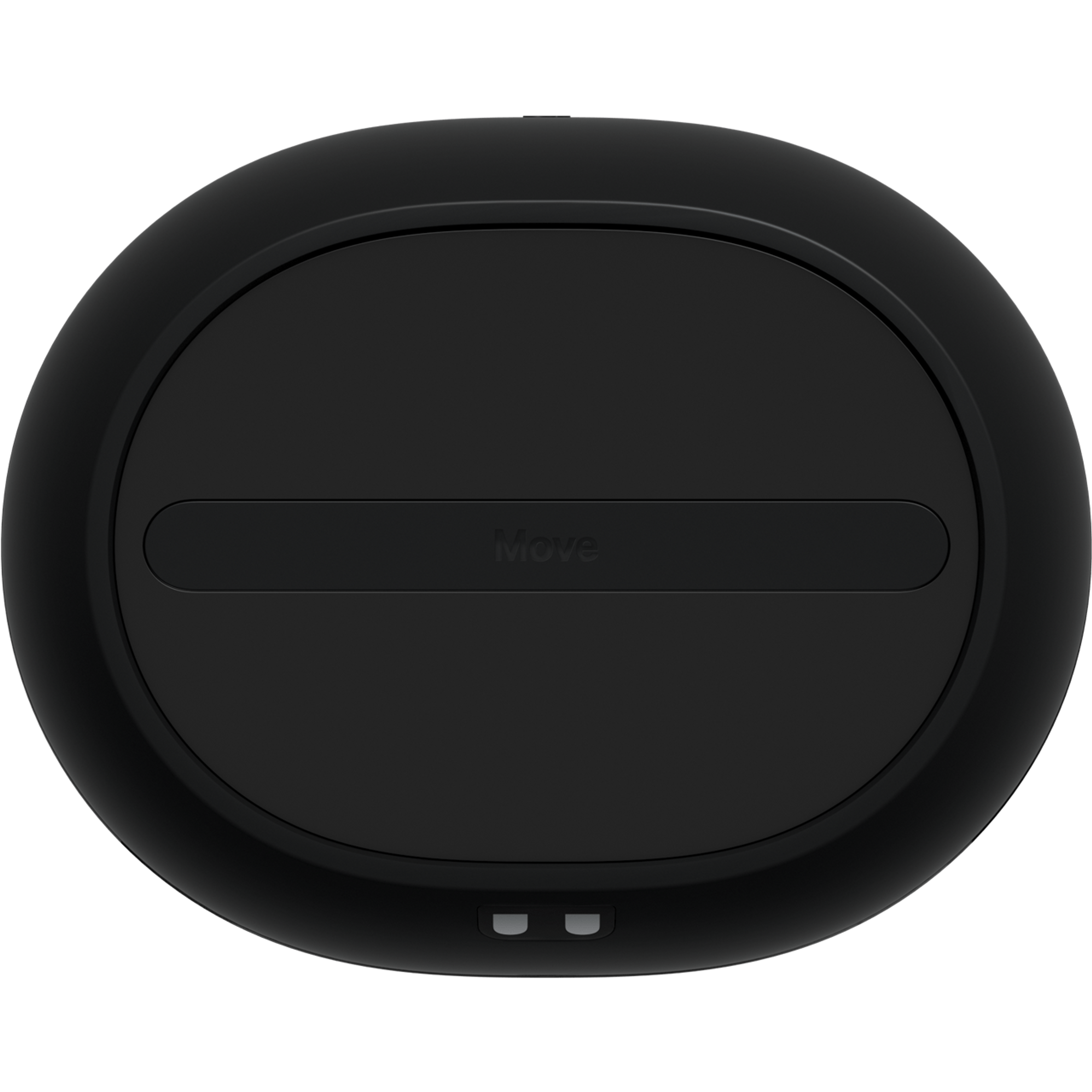 Image of the bottom of a black Sonos Move 2